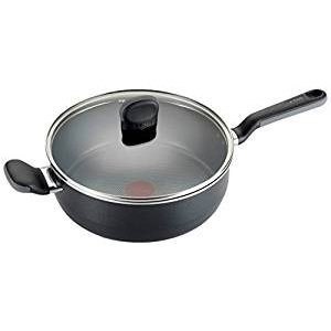 T-fal A68833 Soft Sides Nonstick Thermo-Spot Dishwasher Safe Oven Safe Saute Pan