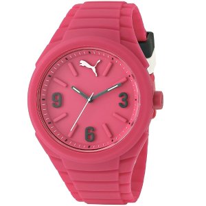 PUMA  时尚运动手表 粉色 PU103592006