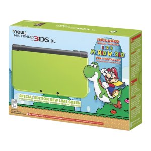 Nintendo New 3ds Xl 荧光绿限定版预装super Mario World 199 99 最强掌机 北美省钱快报