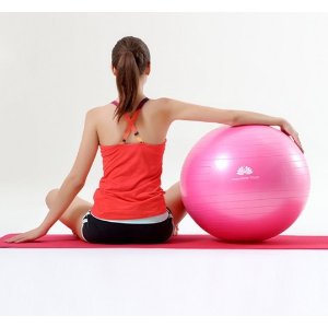 Namaste 瑜伽球/健身球 粉色