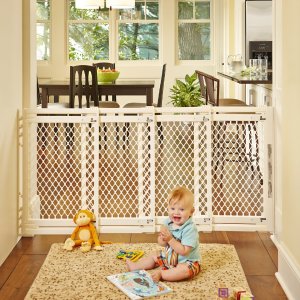 North States Supergate Extra-Wide Gate, Ivory