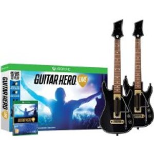 《Guitar Hero Live》（吉他英雄：现场）含吉他型控制器X2 Xbox One