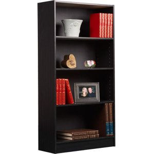 Orion 4-Shelf Bookcase, Multiple Finishes