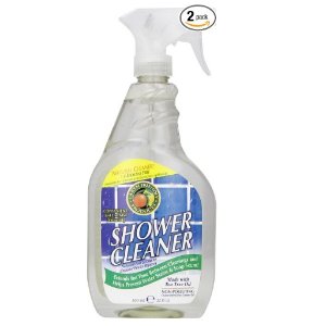 Earth Friendly Products Shower Cleaner with Tea Tree Oil, 22-Ounce (Pack of 2)