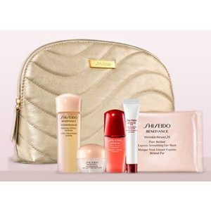 with Your Purchase of Any 2 Shiseido Skin Care Items @ Nordstrom