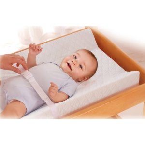 Summer Infant Contoured Changing Pad, White