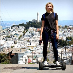 EPIKGO Self Balancing Scooter Hover Self-Balance Board – UL2272 Certified, All-Terrain 8.5” Alloy Wheel, 400W Dual-Motor, LG Smart Battery, Hover Through Tough Road Condition