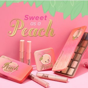 Too Faced 官网 Sweet Peach 系列开卖