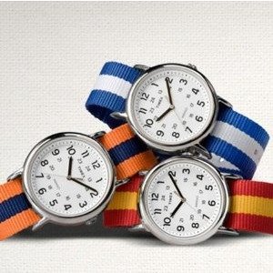 Timex Weekender Varsity Row Analog Display Quartz Watch