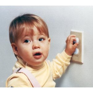 史低价！Mommy's Helper 婴儿电源插座保护盖 36个
