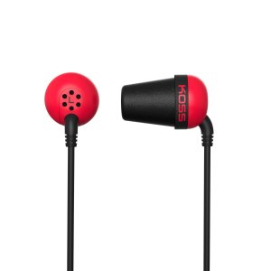 Koss 'The Plug' In-Ear Headphones (Red)
