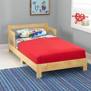 KidKraft Houston 儿童床，自然木头色
