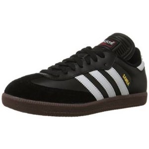 adidas Men's Samba Classic Soccer Shoe,Black/Running White,7 M US