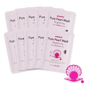 mothermade® Brightening Pure Pearl Facial Mask 10 individually packaged bundle