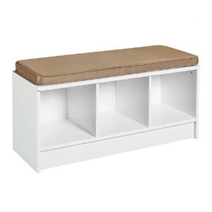 ClosetMaid 3-Cube Bench, White