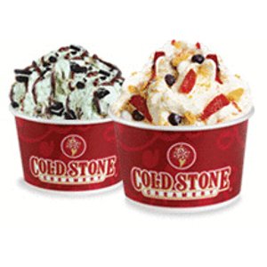 Cold Stone Creamery 雪糕店促销