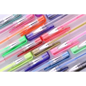 Smart Color Art - 100 Colors Gel Pen Set - Perfect for Coloring