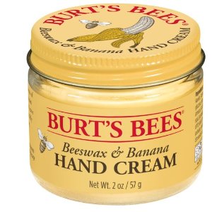 小蜜蜂Burt's Bees 蜂蜡香蕉护手霜, 2盎司x2瓶