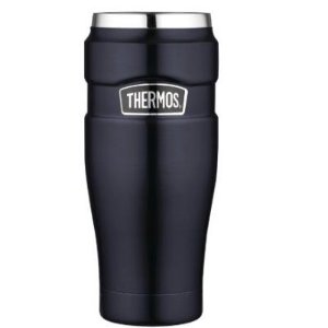 Thermos Stainless King 16 Ounce Travel Tumbler Midnight Blue