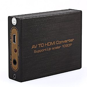 Anvo Mini AV To HDMI Converter with AV Cable