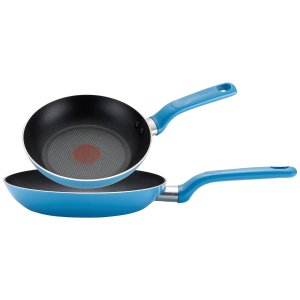 T-fal C512S2 Excite Nonstick Thermo-Spot 8-Inch and 10.25-Inch Fry Pan Cookware Set