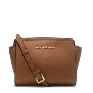 MICHAEL Michael Kors Selma Mini Messenger Bag, Luggage