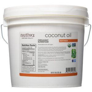 Nutiva 有机冷榨椰子油 1加仑