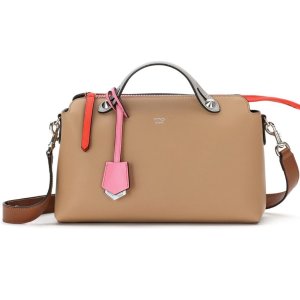 Fendi 'Small By the Way' Colorblock Leather Shoulder Bag