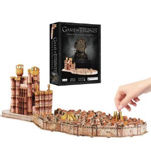 4D Cityscape Game of Thrones: 3D Kings Landing Puzzle (260 Piece)