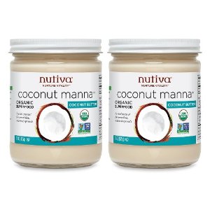 Nutiva Organic Coconut Manna, 15 Ounce (Pack of 2)