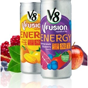V8 能量饮料 8盎司装 多种口味 24罐入