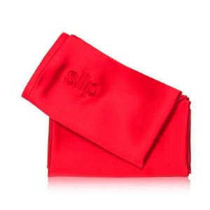 on Slip Pure Silk Mask & Pillowcase in Red @ Dermstore