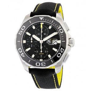 TAG HEUER Aquaracer Chronograph Black Dial Men's Watch