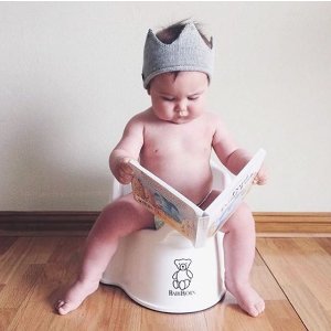 BABYBJORN幼儿如厕训练马桶 经典白色款