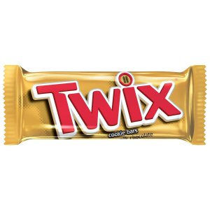 TWIX Caramel Singles Size Chocolate Cookie Bar Candy 1.79-Ounce Bar 36-Count Box
