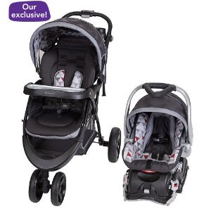 Baby Trend Tri-Flex 婴儿推车+婴儿汽车提篮套装