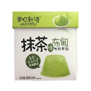 韩国巧妈妈 果町新语 布甸果冻 抹茶口味