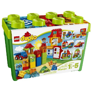 史低价！LEGO DUPLO 乐高得宝系列10580豪华乐趣盒 95片装