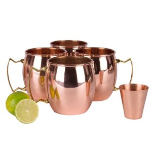A29 Moscow Mule Solid莫斯科铜驴杯,4个