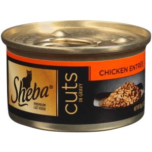 SHEBA Cuts in Gravy 成年猫 湿罐头 24盒(每盒3oz)