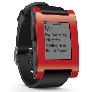 Pebble Smartwatch (Classic) for iPhone and Android Devices (Certified Refurbished)