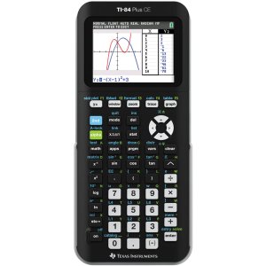 TI-84 Plus CE Graphing Calculator, Mixed Colors