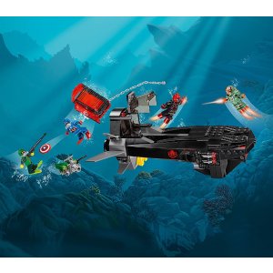 LEGO 超级英雄系列 钢铁骷髅进攻潜水艇 76048