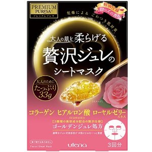 PREMIUM PUReSA Rose Jelly Face Mask @Amazon Japan