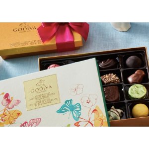 with Purchase with $40 Spend @ Godiva