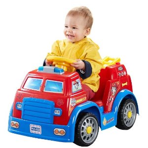 史低价！Fisher-Price费雪PAW Patrol儿童玩具电动消防车