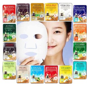 Malie Korea Ultra Hydrating Moisture Essence Face Facial Mask Sheet Combo Pack 16pcs