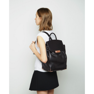 Alexander Wang  Black & Rose Gold Mini Prisma Backpack