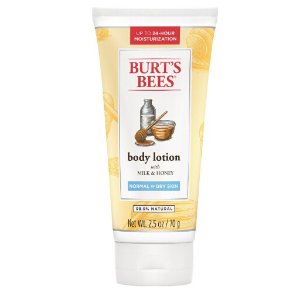 Burt's Bees Milk and Honey Body Lotion, 2.5 Ounces