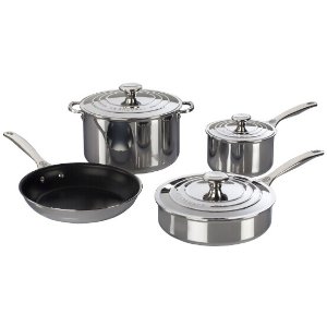 Le Cresuset 7-PIECE STAINLESS STEEL SET